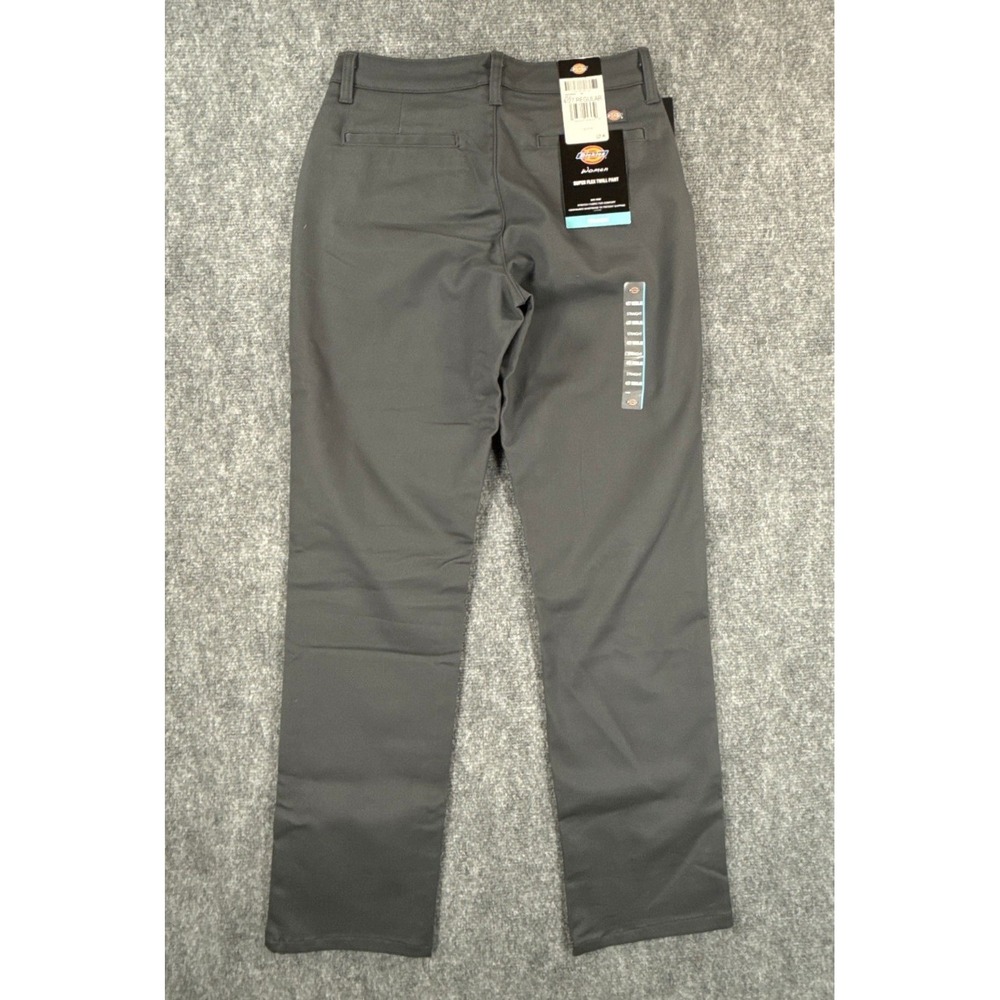 Dickies FLEX Womens Size 4 27R Charcoal Straight Leg Work Pants Lot of 3 NEW - Picture 5 of 13